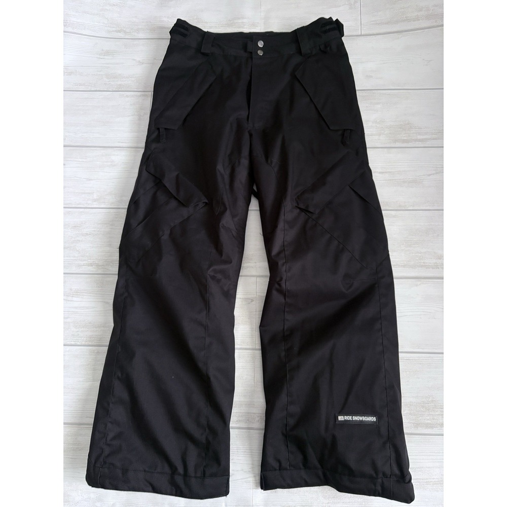 Ride UNISEX Snowboard Cargo Black Snowboard Pants Size S